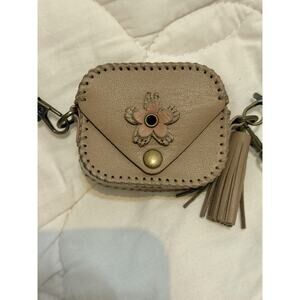 Leather Protective Case w. Adjustable Cross Body Strap for AirPods Pro